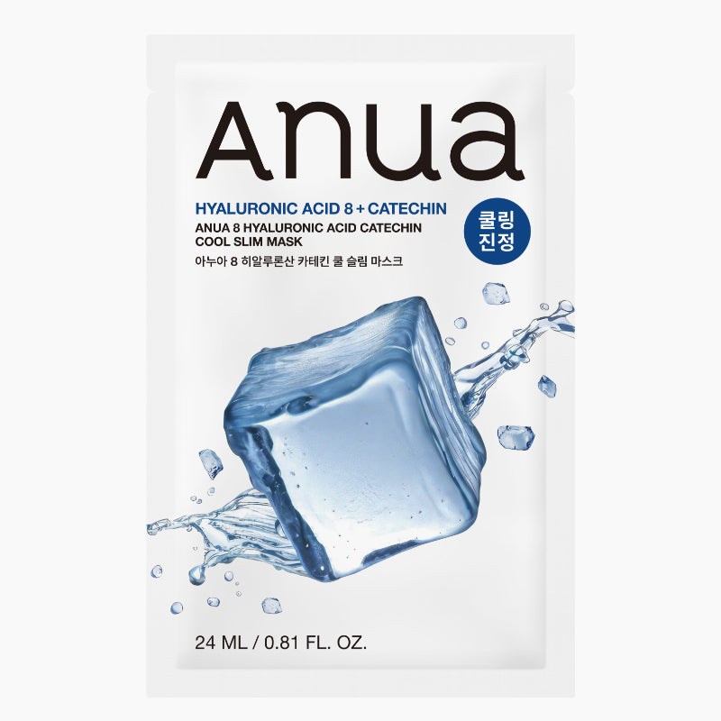 ANUA 8 HYALURONIC ACID CATECHIN COOL SLIM MASK