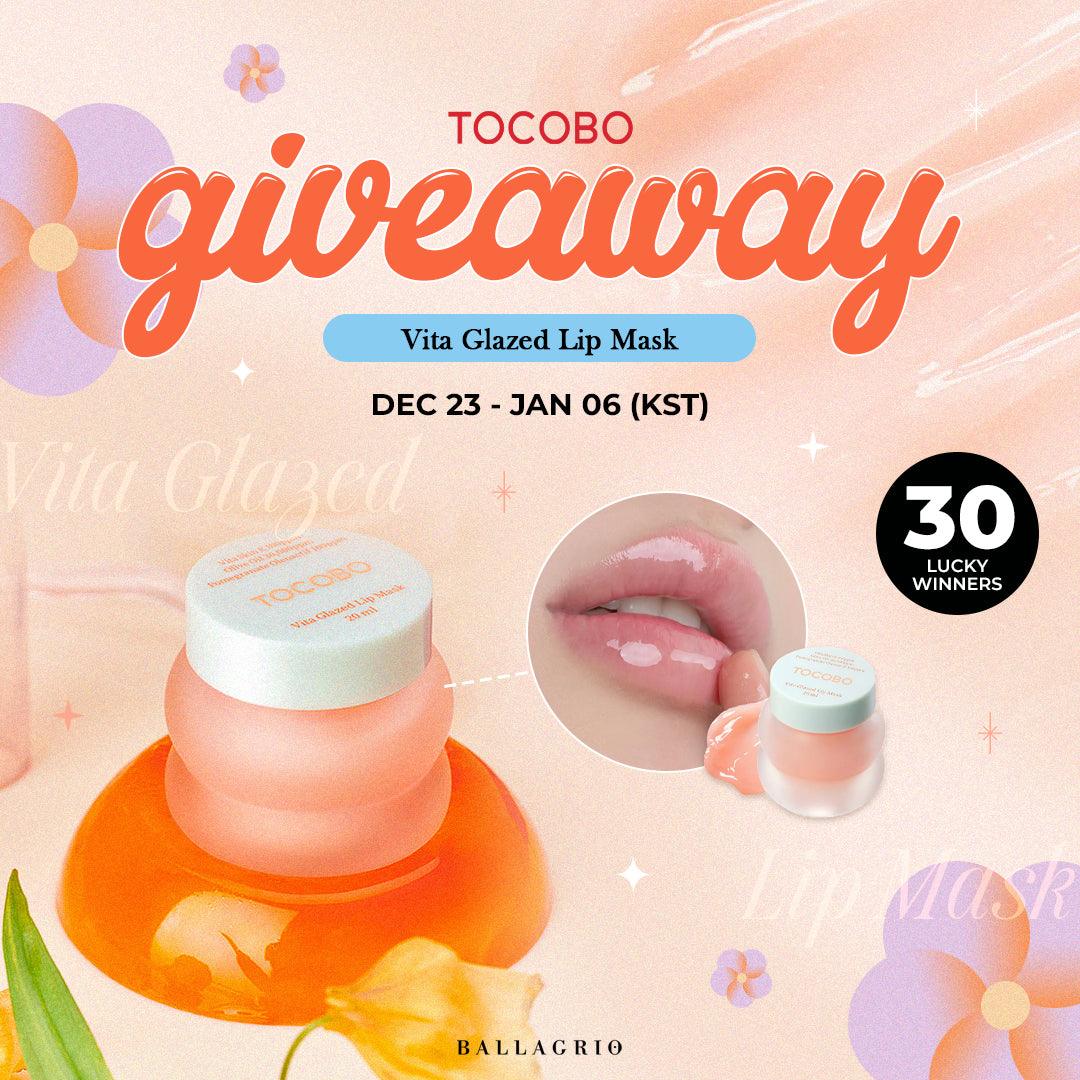 GIVEAWAY | TOCOBO Vita Glazed Lip Mask - Ballagrio