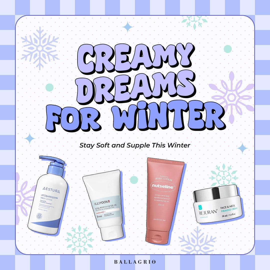 NEWSLETTER | 🧶Creamy Dreams for Winter🧶 Stay Soft and Supple This Winter - Ballagrio