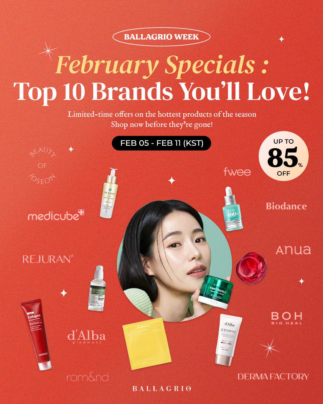 PROMOTION | 💕BALLAGRIO WEEK💕 February Specials: Top 10 Brands You'll Love! - Ballagrio