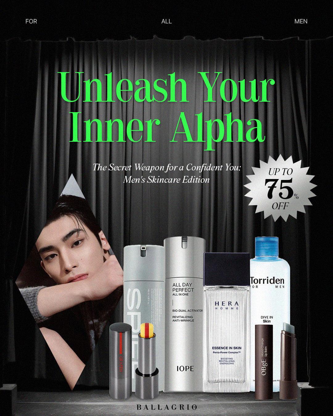 NEWSLETTER | 🕶️Unleash Your Inner Alpha🕶️ Men's Skincare Edition - Ballagrio