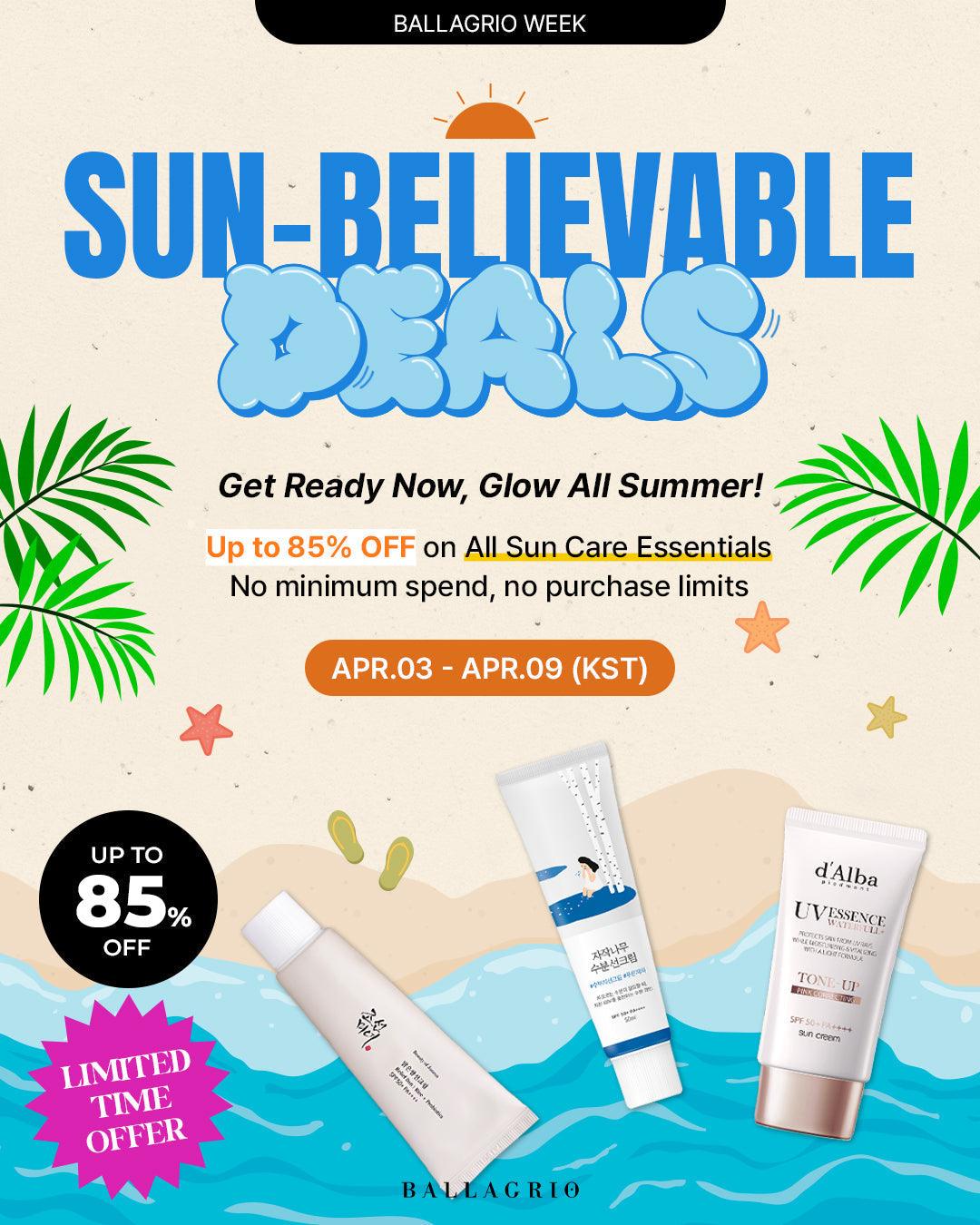 PROMOTION | ☀️SUN-BELIEVABLE DEALS☀️ Get Summer-Ready with BALLAGRIO WEEK – Up to 85% OFF! - Ballagrio