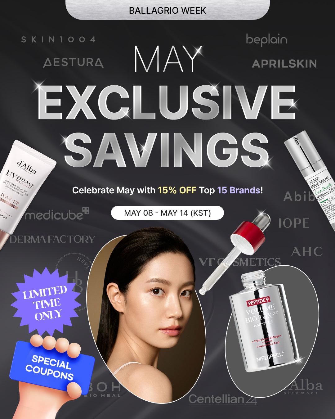 PROMOTION | 🖤 MAY EXCLUSIVE SAVINGS: 15 Brands, Extra 15% OFF — No Code Needed - Ballagrio