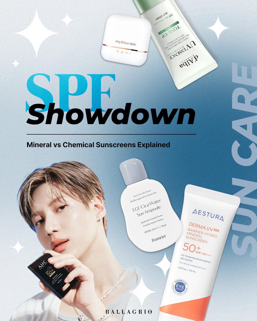 NEWSLETTER | 🔅SPF Showdown🔅 Mineral vs Chemical Sunscreens Explained - Ballagrio
