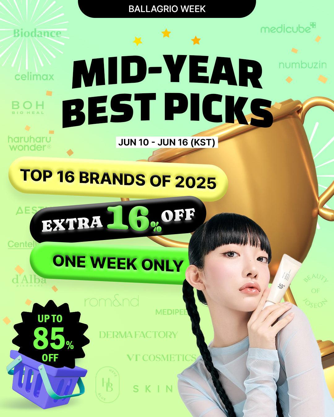 PROMOTION | 🎉MID-YEAR BEST PICKS🎉 Discover the Best of K-Beauty in 2025 — So Far! - Ballagrio