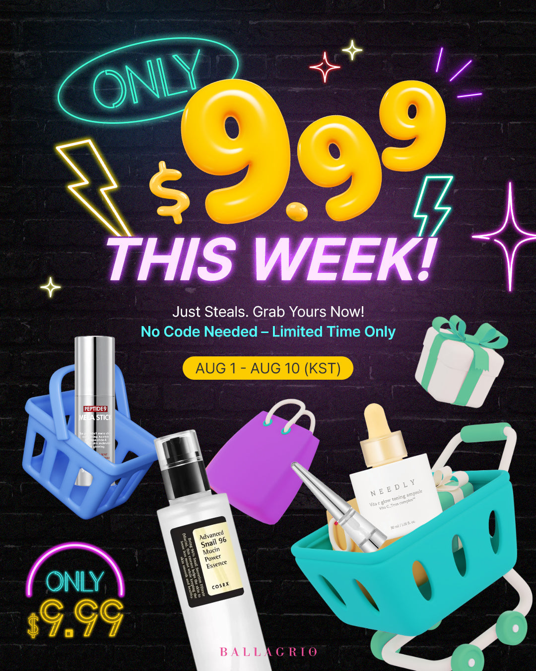 PROMOTION | Only $9.99 This Week! - Ballagrio
