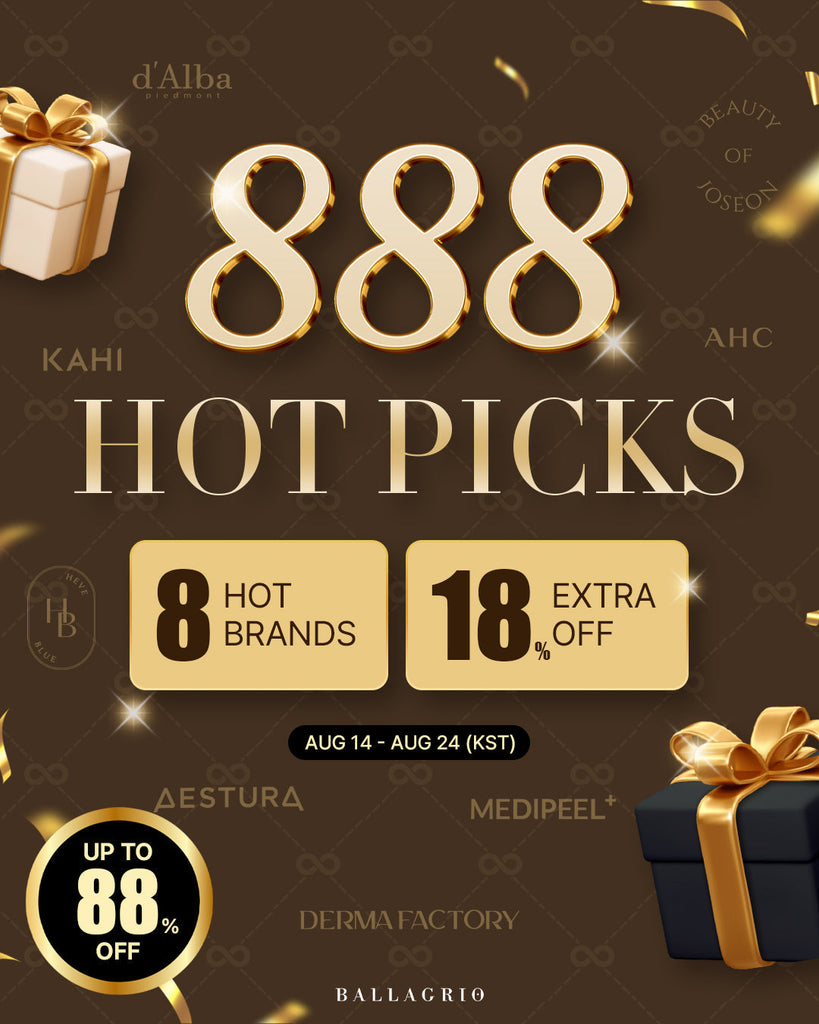 PROMOTION | 🎯888 HOT PICKS🎯 18% OFF your top 8 K-Beauty brands
