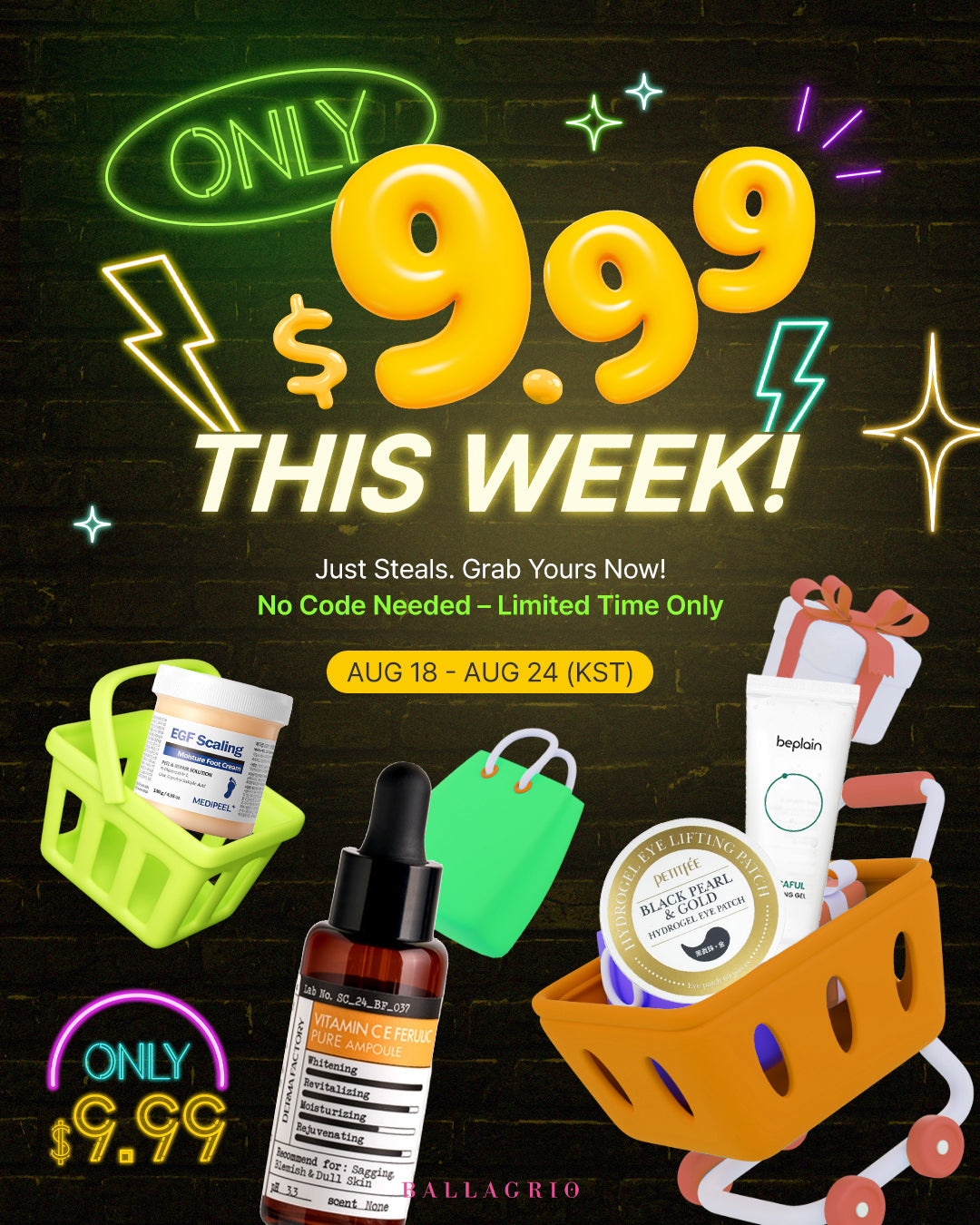 PROMOTION | Only $9.99 This Week! (3) - Ballagrio