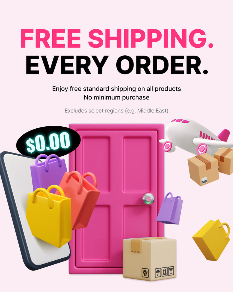 NOTICE | ✨ Big News: Free Global Shipping Is Here! ✨