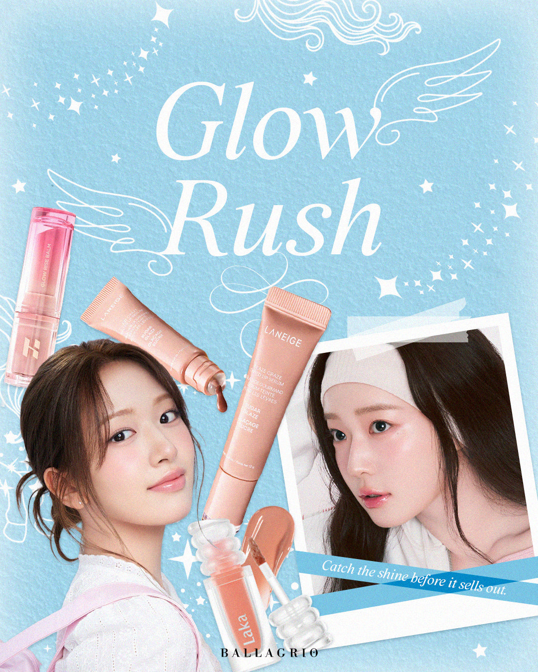 NEWSLETTER | 🪽Glow Rush🪽 Catch the shine before it sells out. - Ballagrio