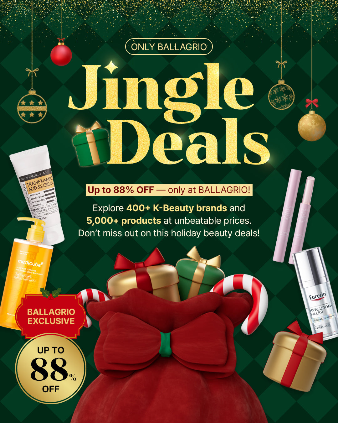 PROMOTION | Jing Deals🎁 : Up to 88% off✨ - Ballagrio
