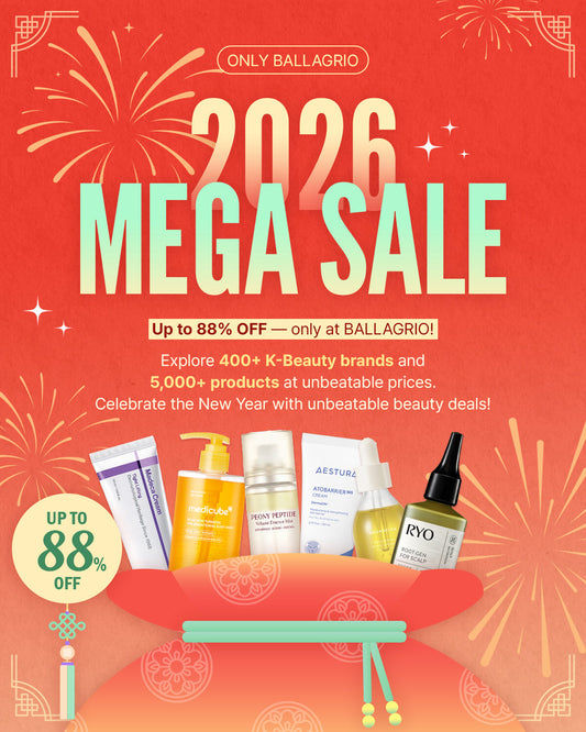 PROMOTION | 2026 MEGA SALE🎆 : Up to 88% off❤️‍🔥 - Ballagrio