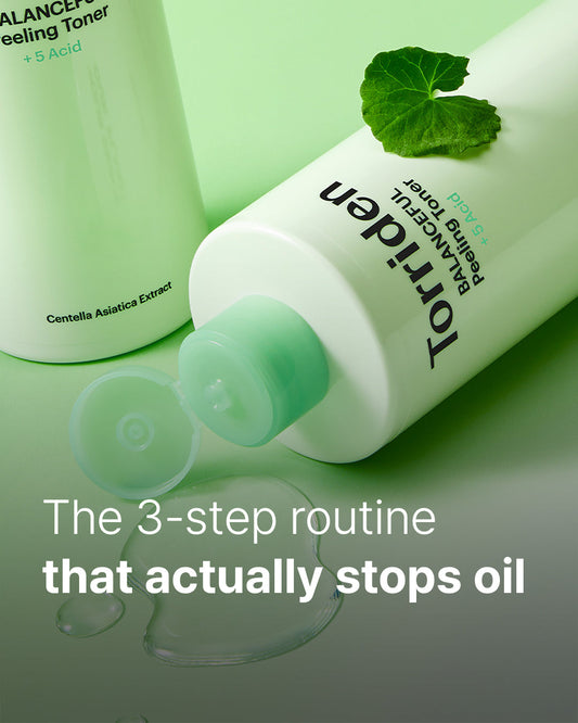 The 3-step routine that actually stops oil