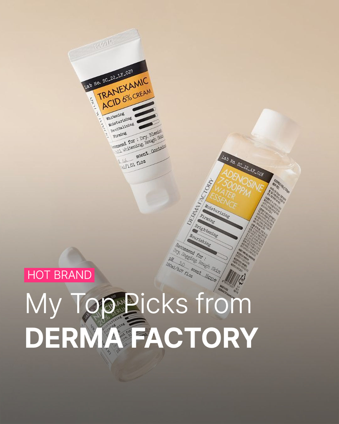 My Top Picks from DERMA FACTORY