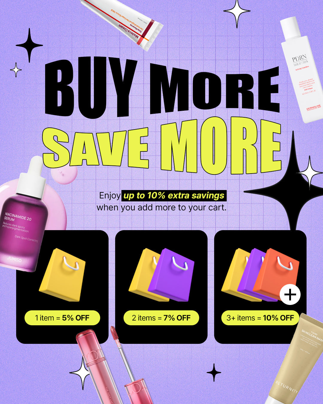 PROMOTION | 🖤BUY MORE, SAVE MORE🖤 Stack Up Your Favorites and Save Big! - Ballagrio