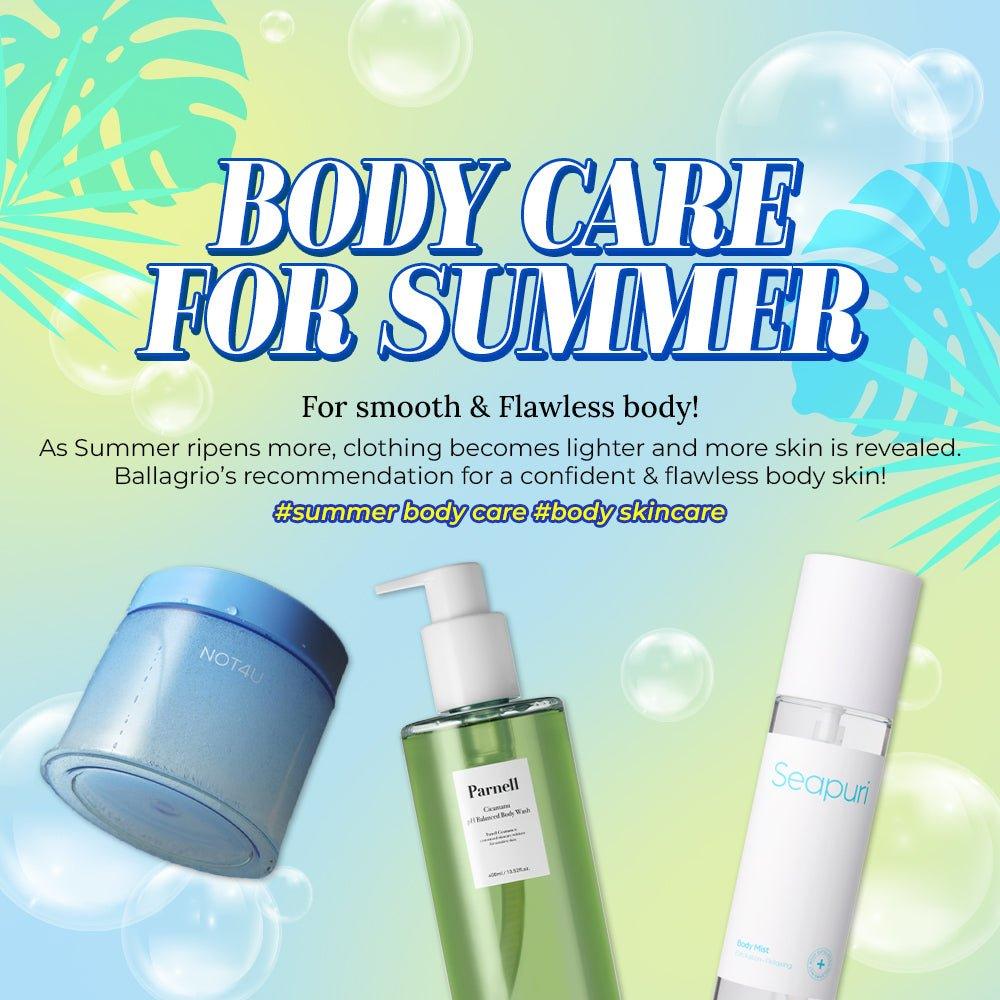 NEWSLETTER | 🚿SUMMER BODY CARE🚿 For Smooth & Flawless Body! - Ballagrio