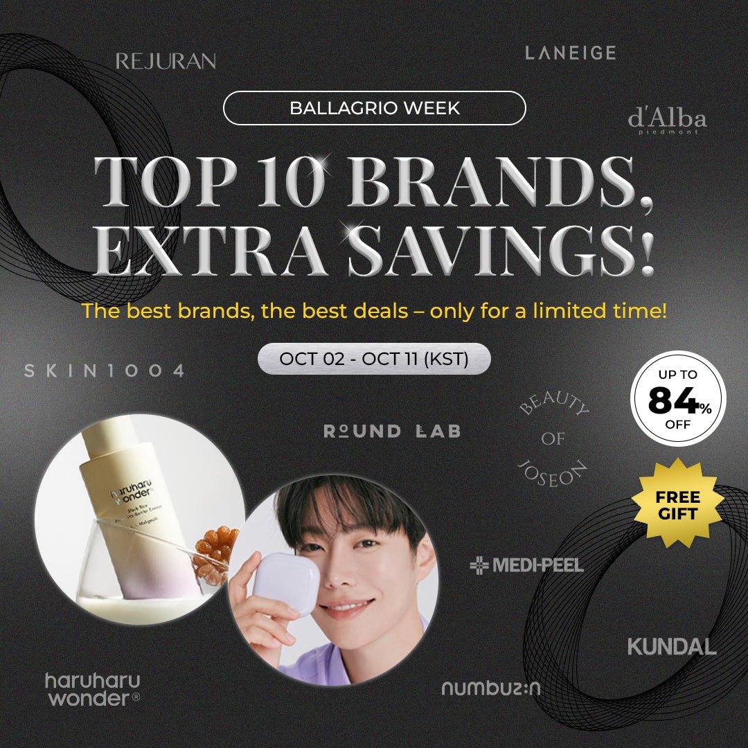 PROMOTION | 🖤 BALLAGRIO WEEK 🖤 Top 10 Brands, Extra Savings! - Ballagrio