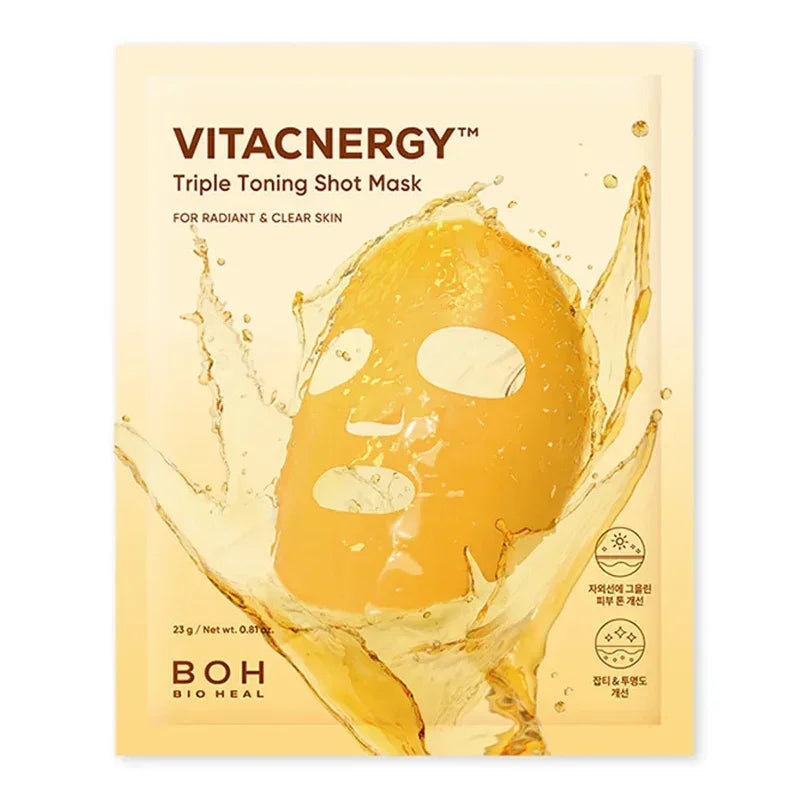 BIOHEAL BOH VITACNERGY Triple Toning Shot Mask 1P