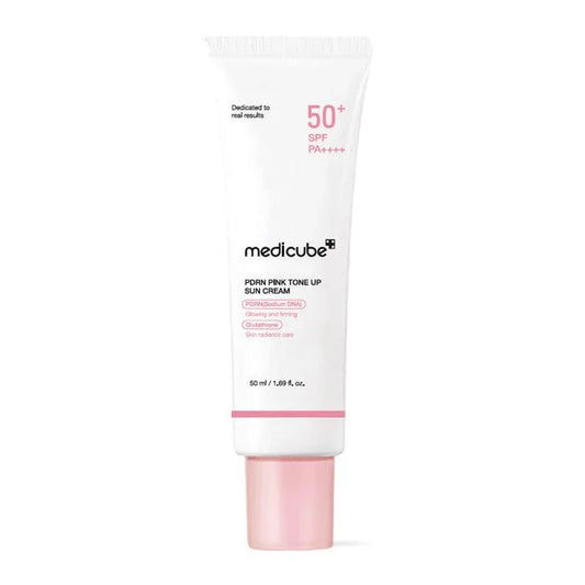 [medicube] PDRN Pink Tone Up Sun Cream SPF 50+ PA++++ 50ml - Ballagrio