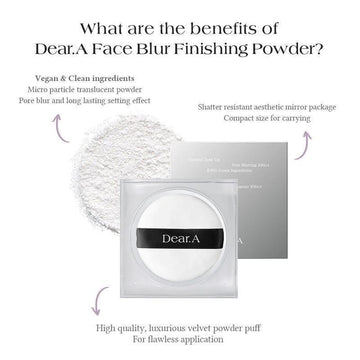 Dear.A] Face Blur Finishing Powder 8g – Ballagrio