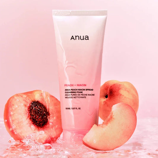 [Anua] Peach Niacin Spread Cleansing Foam 150ml - Ballagrio