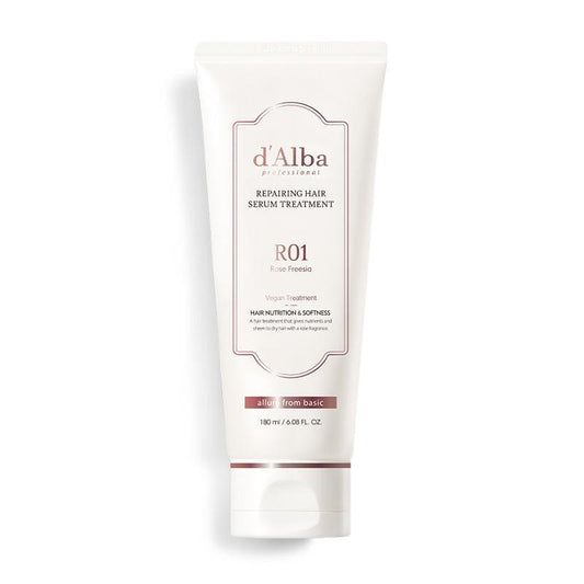 [d'Alba] Professional Reparing Hair Serum Treatment R01 Rose Freesia 180ml
