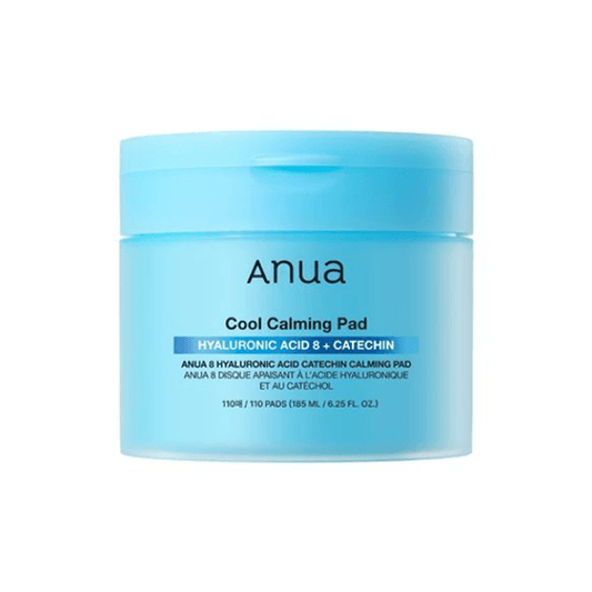 [Anua] 8 Hyaluronic Acid Catechin Calming Pad 185ml 110EA - Ballagrio
