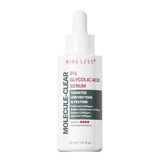 [NINE LESS] Molecule-Clear 5% Glycolic Acid Serum 30ml