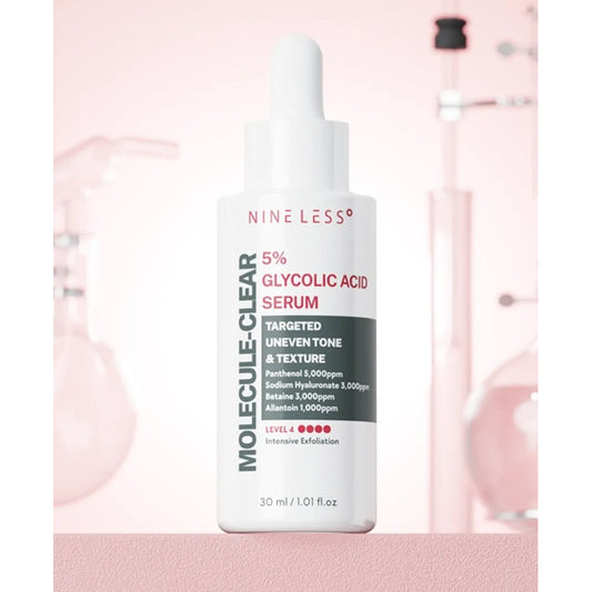 [NINE LESS] Molecule-Clear 5% Glycolic Acid Serum 30ml