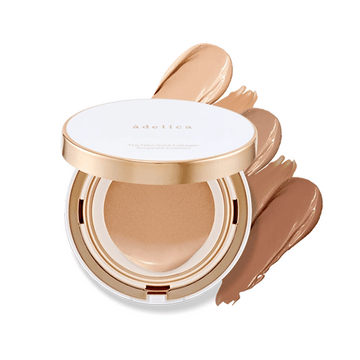adelica THE NEW GOLD コラーゲンクッションファンデ＆美容液2 ATOMY] Adelica The New Gold Collagen Ampoule Cushion with Refil