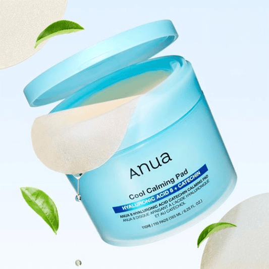 [Anua] 8 Hyaluronic Acid Catechin Calming Pad 185ml 110EA - Ballagrio