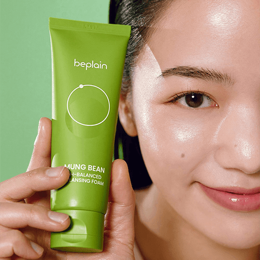 [beplain] Mung Bean pH Balanced Cleansing Foam 80ml
