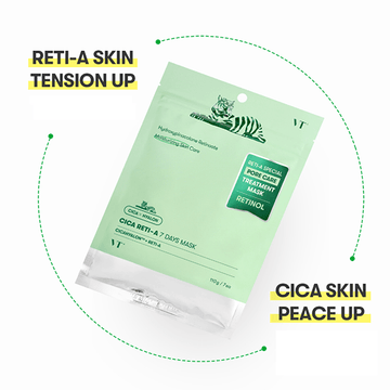 VT Cosmetics] Cica Reti-A 7 Days Mask 7EA – Ballagrio