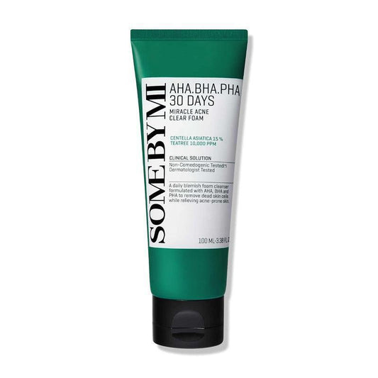 [SOME BY MI] AHA BHA PHA 30 Days Miracle Acne Clear Foam 100ml