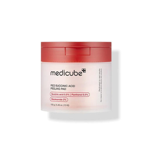 [medicube] Red Succinic Acid Peeling Pad 155g 70EA - Ballagrio