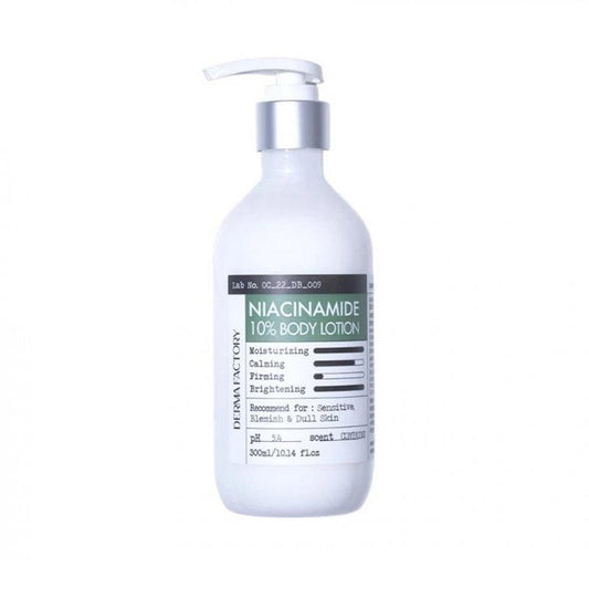 [DERMA FACTORY] Niacinamide 10% Body Lotion 300ml