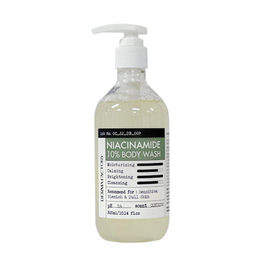 [DERMA FACTORY] Niacinamide 10% Body Wash 300ml - Ballagrio