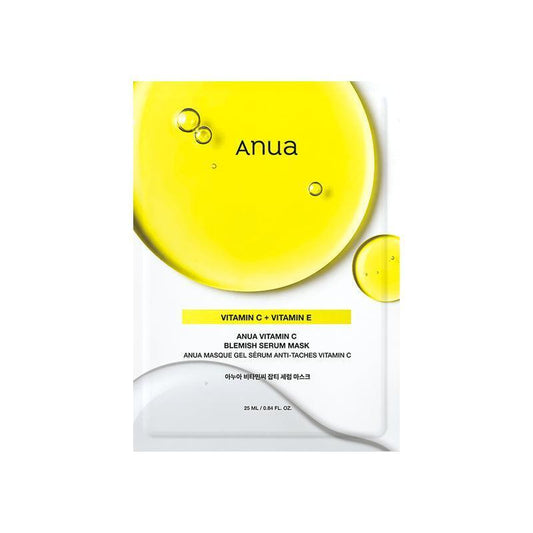 [Anua] Green Lemon Vita C Blemish Serum Mask 25ml*10EA - Ballagrio