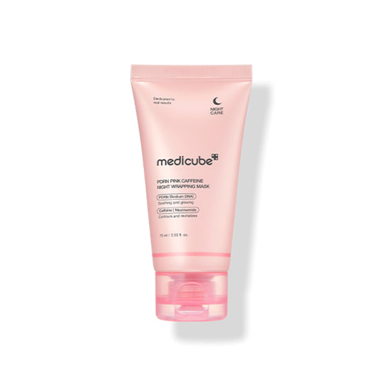 [medicube] PDRN Pink Caffeine Night Wrapping Mask 75ml - Ballagrio