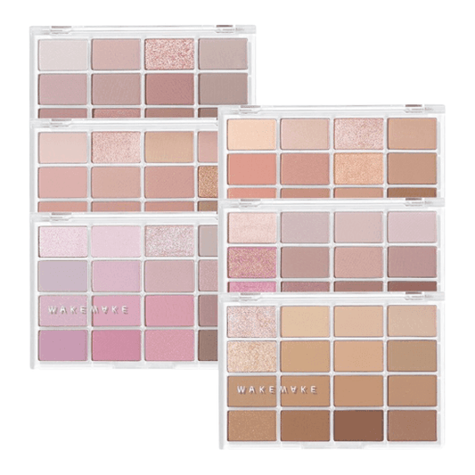 [WAKEMAKE] Soft Blurring Eye Palette 16 Farben (8 Typen) 14g