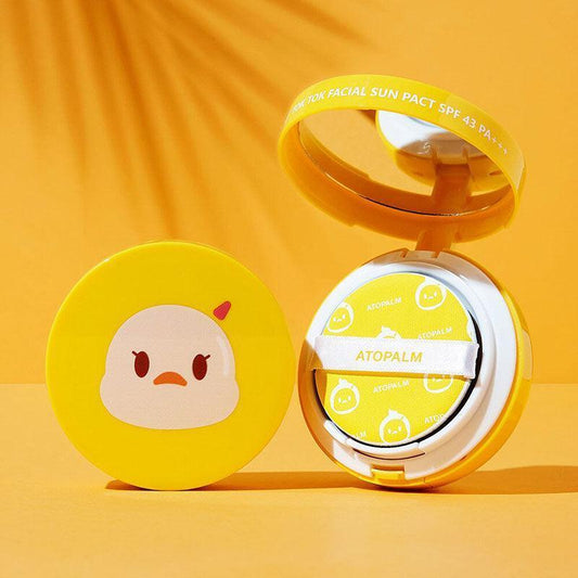 [ATOPALM] Tok Tok Facial Sun Pact with Refill SPF 43 PA+++ 15g*2EA