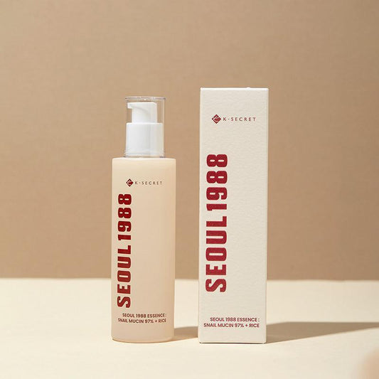 [K-SECRET] Seoul 1988 Essence: Snail Mucin 97% + Rice 100ml - Ballagrio