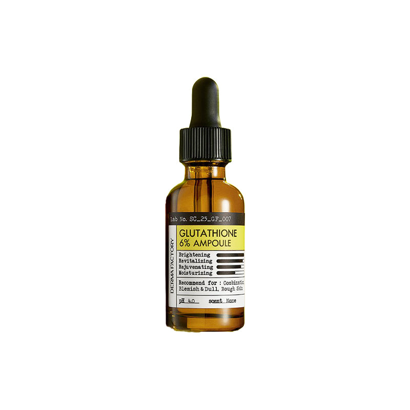 derma glutathione LIGHT , Healthy, lighter-looking skin starts from within., Formulated with science-backed ingredients to support a brighter, more radiant complexion ,  support,  Pharmaceutical Derma Factory Glutathione 6% Ampoule