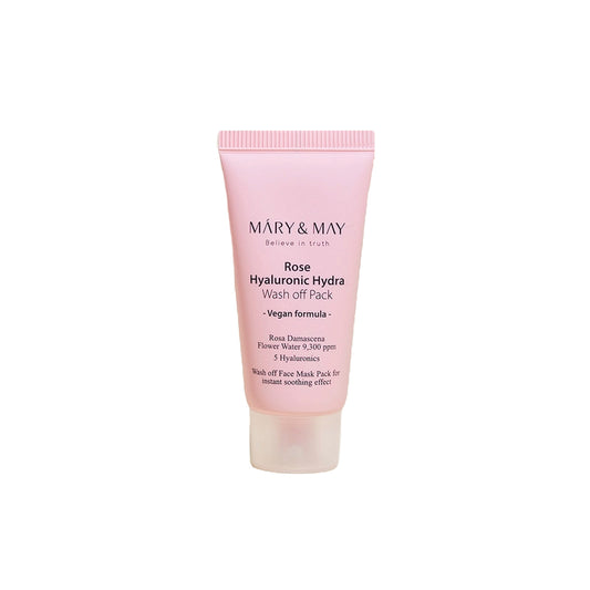 [Mary&May] Rose Hyaluronic Hydra Wash Off Pack Mini 30ml