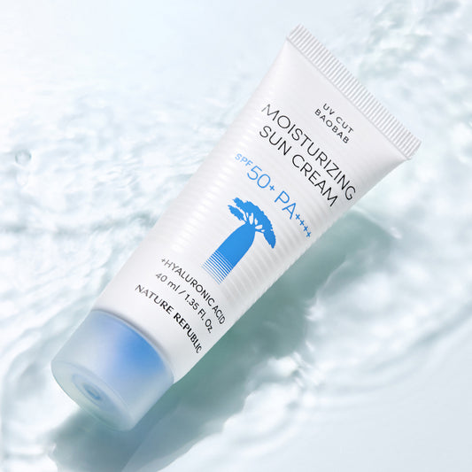 [Nature Republic] UV Cut Baobab Moisturizing Sun Cream Set SPF 50+ PA++++ 40ml*2EA