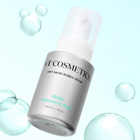 [VT Cosmetics] PDRN Hyaluronic Acid Mint Micro Bubble Serum 70ml - Ballagrio