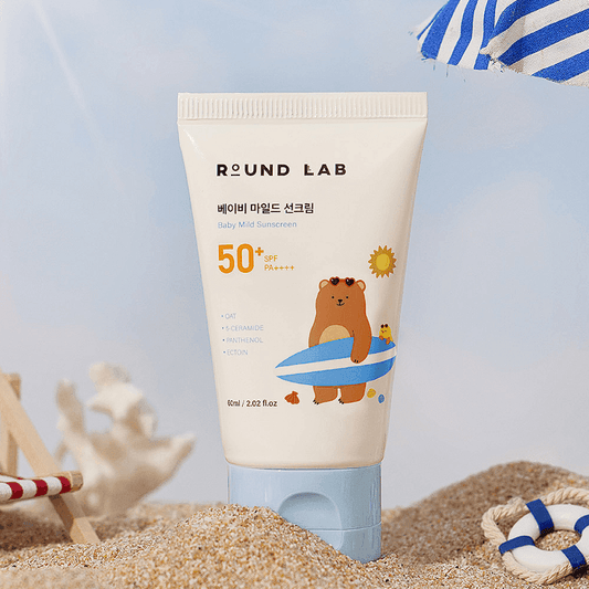 [ROUND LAB] Baby Mild Sunscreen SPF 50+ PA++++ 60ml