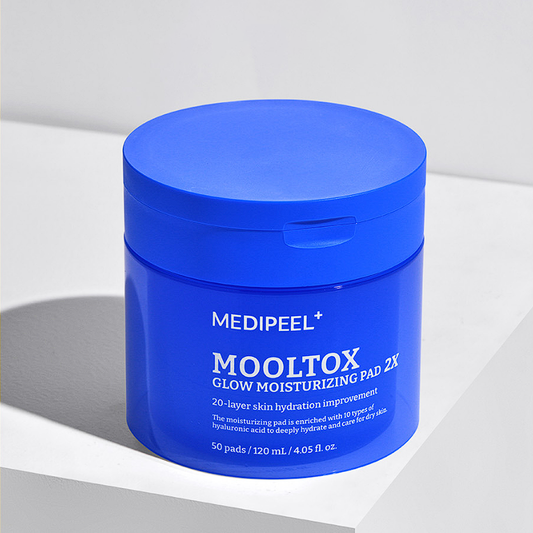[MEDI-PEEL] Mooltox Glow Moisturizing Pad 2X 120ml 50EA - Ballagrio