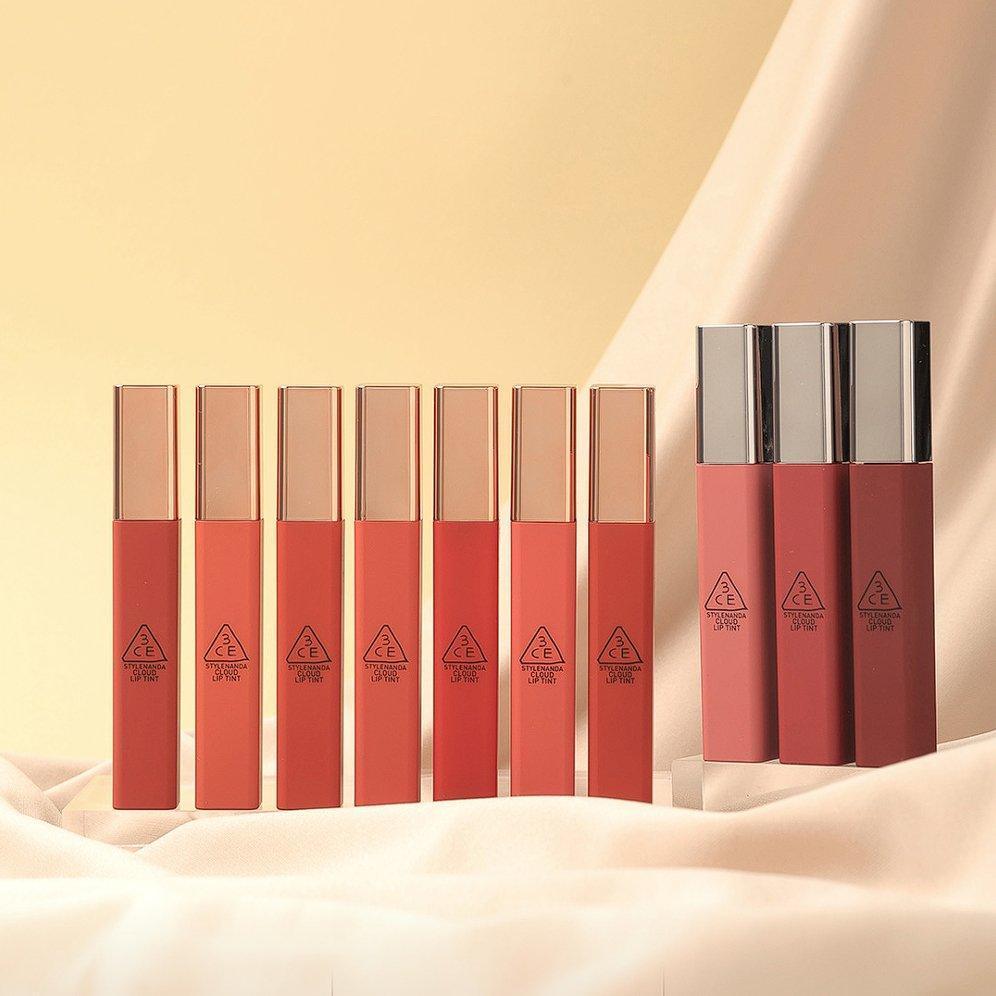 [3CE] Cloud Lip Tint (10 Colors) 4g - Ballagrio