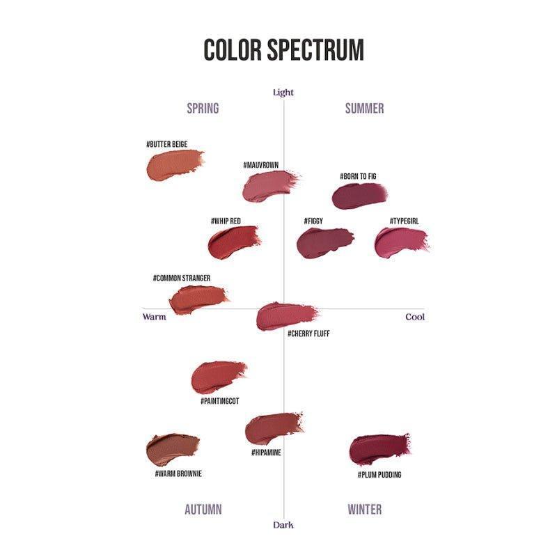 [3CE] Hazy Lip Clay (12 Colors) 4g - Ballagrio